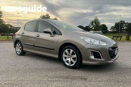 Brown 2013 Peugeot 308 Hatchback Access