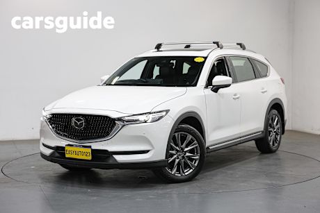 White 2021 Mazda CX-8 Wagon GT (awd)
