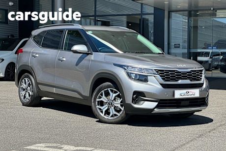Grey 2021 Kia Seltos Wagon Sport+ (fwd)