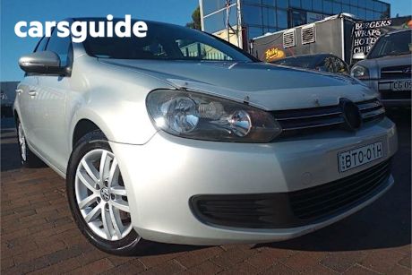 Silver 2010 Volkswagen Golf Hatchback 103 TDI Comfortline