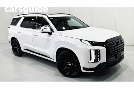 White 2024 Hyundai Palisade Wagon Calligraphy Black INK (8 Seat)