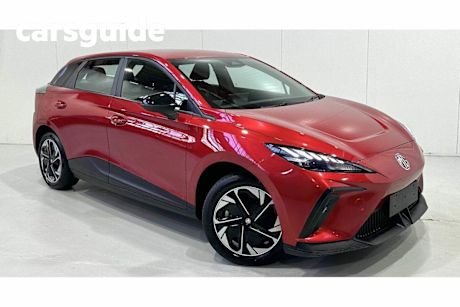 Red 2023 MG MG4 Hatchback Excite 51