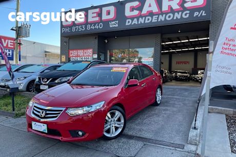 Red 2012 Honda Accord Euro Sedan Luxury Navi