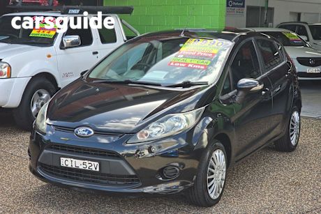 Black 2012 Ford Fiesta Hatchback CL