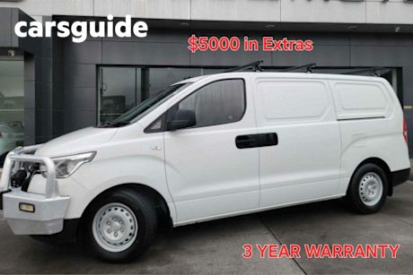 White 2018 Hyundai Iload Van 3S Liftback
