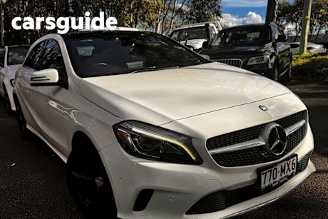 White 2015 Mercedes-Benz A200 Hatchback BE