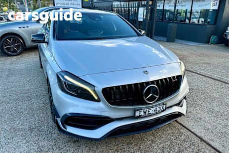 Silver 2017 Mercedes-Benz A45 Hatchback 4Matic