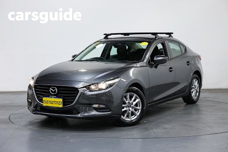Grey 2018 Mazda 3 Sedan Maxx Sport