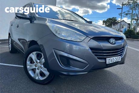 Grey 2010 Hyundai IX35 Wagon Active (fwd)