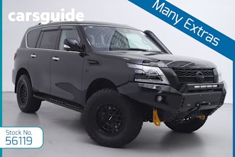 Black 2023 Nissan Patrol Wagon TI-L (4X4)