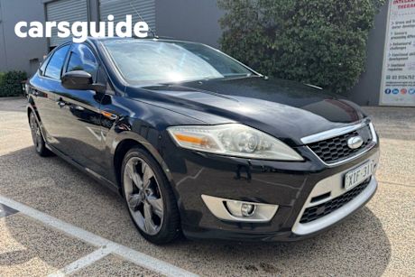 Black 2009 Ford Mondeo Hatchback XR5 Turbo
