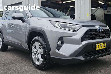 Silver 2020 Toyota RAV4 Wagon GX 2WD Hybrid