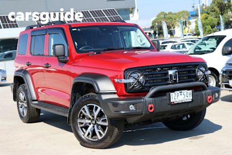 Red 2024 GWM Tank 300 Wagon Ultra Hybrid