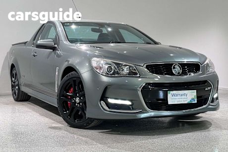 Grey 2016 Holden UTE Utility SS-V Redline