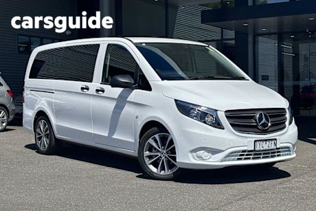 White 2023 Mercedes-Benz Vito Wagon VS20 116 CDI RWD Tourer