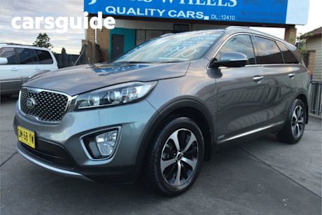 Grey 2017 Kia Sorento Wagon SLI (4X4)