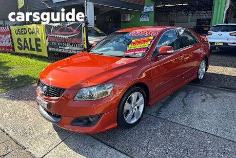 Orange 2008 Toyota Aurion Sedan Sportivo ZR6