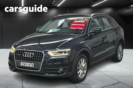 Blue 2012 Audi Q3 Wagon 2.0 Tfsi Quattro (125KW)