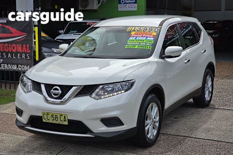 White 2016 Nissan X-Trail Wagon ST (4X4)