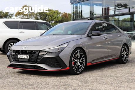 Grey 2022 Hyundai I30 Sedan N Premium With Sunroof