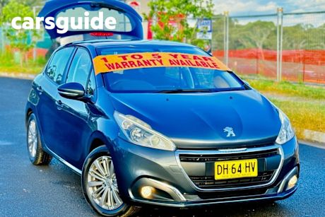 Grey 2016 Peugeot 208 Hatchback Active