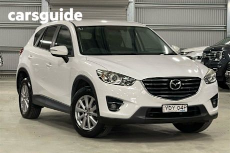 White 2015 Mazda CX-5 Wagon Maxx Sport (4X4)