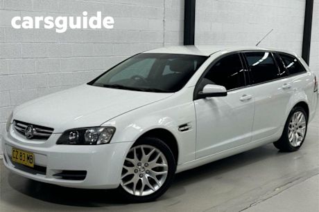 White 2010 Holden Commodore Sportswagon Omega