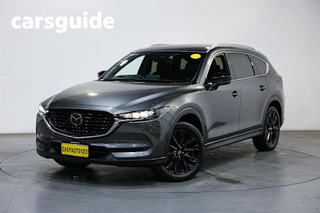 Grey 2021 Mazda CX-8 Wagon Touring SP (fwd)
