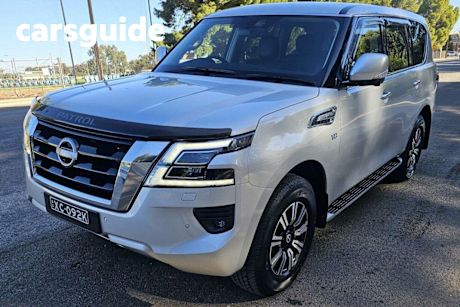 Silver 2023 Nissan Patrol Wagon TI (4X4)