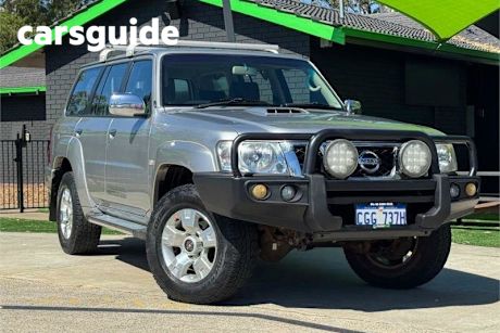 Silver 2011 Nissan Patrol Wagon ST (4X4)