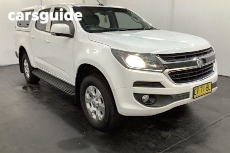 White 2019 Holden Colorado Crew Cab Pickup LT (4X2)