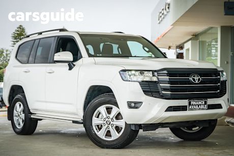White 2023 Toyota Landcruiser Wagon LC300 GXL (4X4)
