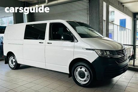 White 2020 Volkswagen Transporter Van TDI 450 LWB LOW
