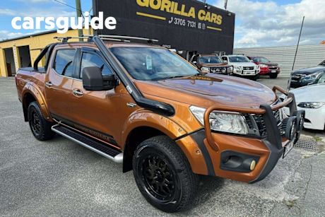 Gold 2016 Nissan Navara Ute Tray ST (4x4) D23 SERIES II