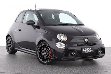 Black 2021 Abarth 595 Hatchback Competizione