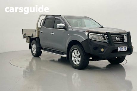Grey 2016 Nissan Navara Dual Cab Utility ST (4X4)