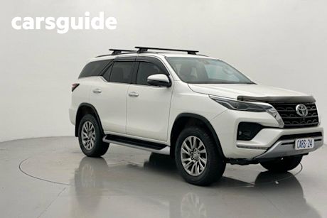 White 2021 Toyota Fortuner Wagon Crusade