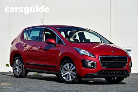 Red 2016 Peugeot 3008 Wagon Active 2.0 HDI