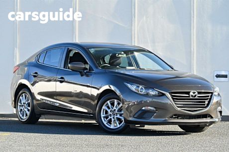 Grey 2014 Mazda 3 Sedan Maxx