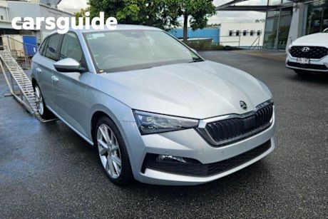 Silver 2022 Skoda Scala Hatchback Signature 110TSI