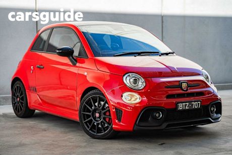Red 2021 Abarth 595 Hatchback Competizione