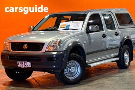 Silver 2005 Holden Rodeo Crew Cab Pickup LX