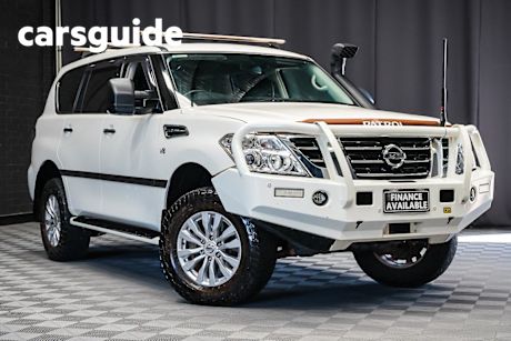 White 2019 Nissan Patrol Wagon TI (4X4)