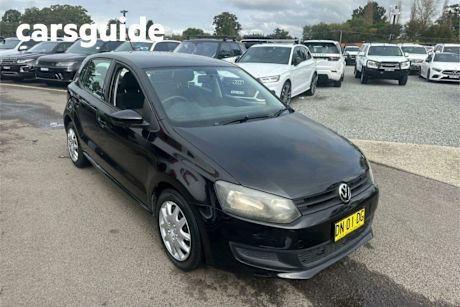 Black 2013 Volkswagen Polo Hatchback Trendline