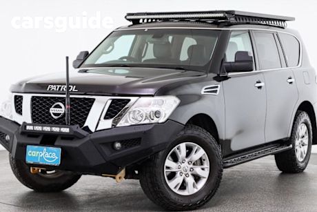 Black 2015 Nissan Patrol Wagon TI (4X4)
