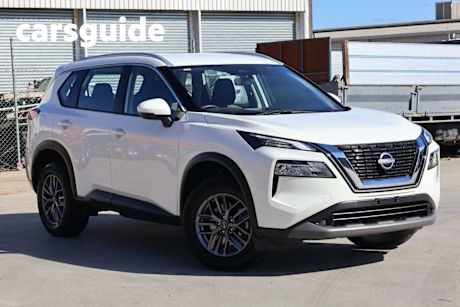 White 2023 Nissan X-Trail Wagon ST (4WD) 7 Seat