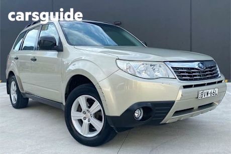 Gold 2011 Subaru Forester Wagon X