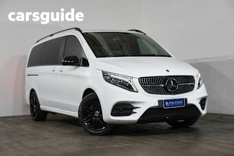 White 2022 Mercedes-Benz V300 Wagon D Avantgarde MWB