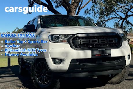 White 2021 Ford Ranger Double Cab Pick Up FX4 2.0 (4X4)