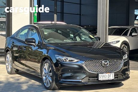 Black 2024 Mazda 6 Sedan G35 Atenza